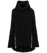 Thumbnail for your product : Alexander McQueen Wool-blend turtleneck sweater