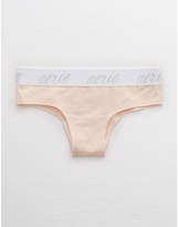 Thumbnail for your product : aerie Cotton Logo Cheeky