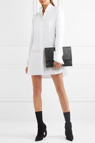 Thumbnail for your product : Proenza Schouler The Lunch Bag Large Leather Clutch - Black