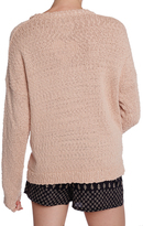 Thumbnail for your product : Timo TI MO Tape Knit Zippered Cardigan Sweater