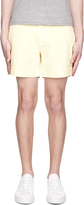 Thumbnail for your product : Orlebar Brown Banana Yellow Twill Scotty Shorts