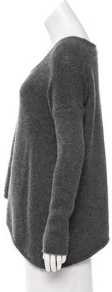 Helmut Lang Asymmetrical Scoop Neck Sweater