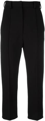 MM6 MAISON MARGIELA cropped trousers - women - Polyester/Spandex/Elastane/Viscose - S
