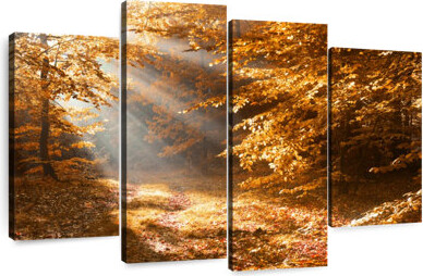 Lark Manor Harnek Autumn Forest Sunshine