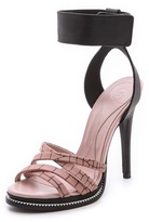 Thumbnail for your product : McQ Ankle Strap Wedge Sandals