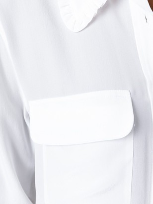 Equipment Signature slim-fit silk shirt