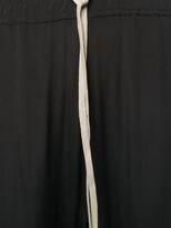 Thumbnail for your product : Rick Owens Cropped Track Pants