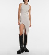Thumbnail for your product : Rick Owens Ziggy cashmere and wool dress