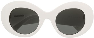 Balenciaga Round-Frame Sunglasses