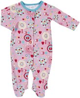 Thumbnail for your product : Zutano Apple Tree Footie - Pink-6 Months