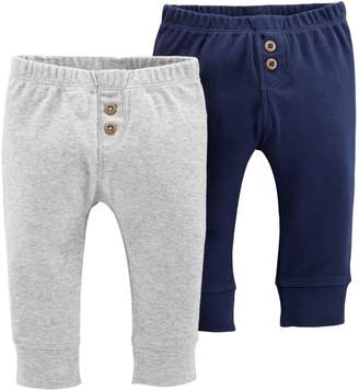 Carter's Baby Boy 2-Pack Solid Pants