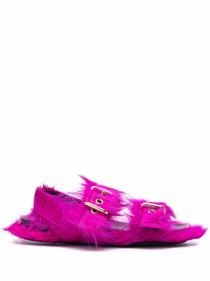Fuchsia Flat Sandals | Shop the world's largest collection of 