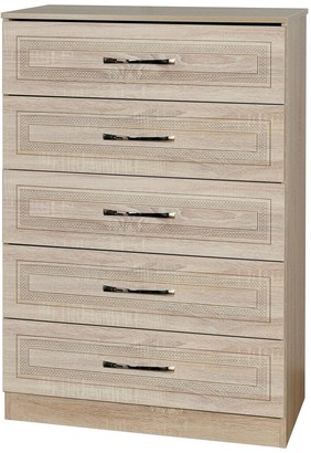 SWIFT Winchester Ready Assembled 5 Drawer Chest