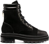 Thumbnail for your product : Schutz Suede Cargo Boots