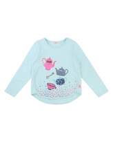 Thumbnail for your product : Billieblush Embellished Sequin Teacup T-Shirt, Size 4-8
