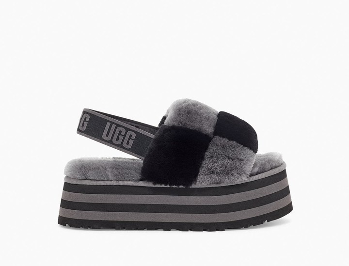 disco checker slides ugg