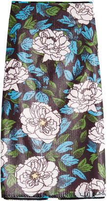 Diane von Furstenberg Sequin Pencil Skirt
