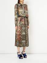Thumbnail for your product : Preen by Thornton Bregazzi snakeskin print midi dress