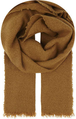 Rick Owens Cashmere-wool blend scarf