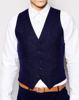 Thumbnail for your product : A Question Of Red Eleven Waistcoat Heritage Caged