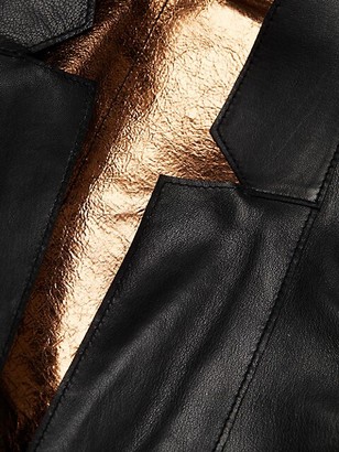 LAMARQUE Patricia Reversible Leather Jacket