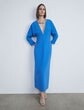 Thumbnail for your product : Lafayette 148 New York Viscose Cady V Neck Midi Dress