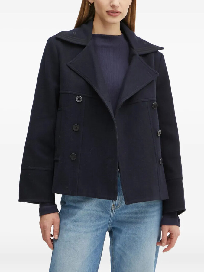 The Kooples Double-Breasted Coat