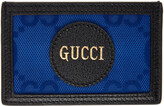 Thumbnail for your product : Gucci Blue Off The Grid Card GG Eco Card Holder