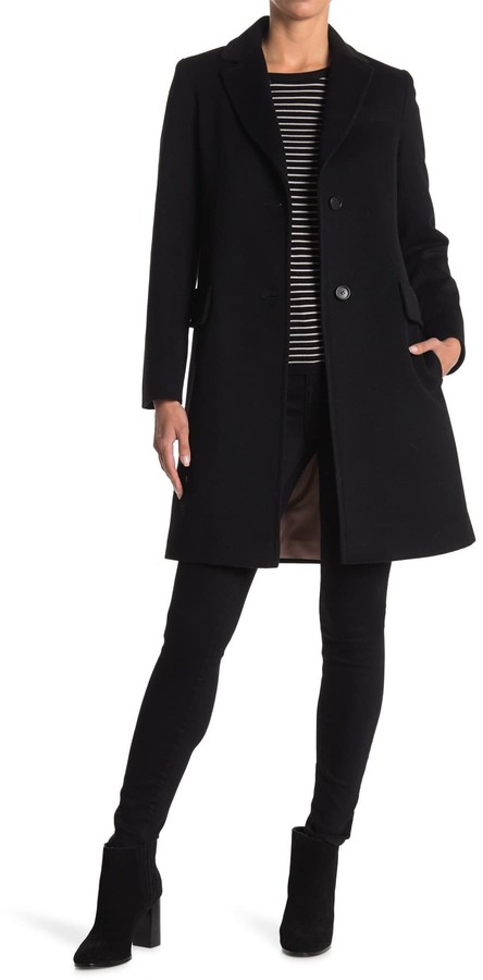 fleurette wool coat