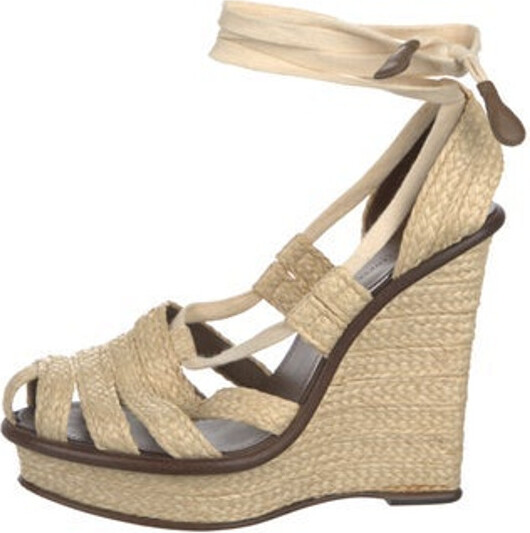 straw espadrilles
