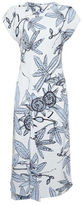 Thumbnail for your product : Whistles Ramona Botanical Asymmetric Dress
