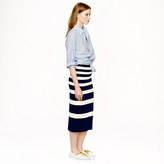 Thumbnail for your product : J.Crew Collection stripe skirt