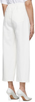 Thumbnail for your product : MM6 MAISON MARGIELA Off-White Five-Pocket Lounge Pants