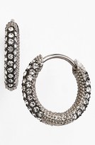 Thumbnail for your product : Nadri Oval Inside Out Pavé Hoops