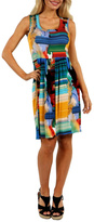 Thumbnail for your product : 24/7 Comfort Apparel Watercolor Shift Dress