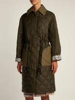 Thumbnail for your product : Altuzarra Creedence Reversible Quilted Parka - Womens - Dark Green