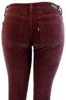 Thumbnail for your product : Levi's Levis Jeans Legging Wine Plum Purple Stretch Cords Corduroy Juniors Pant New