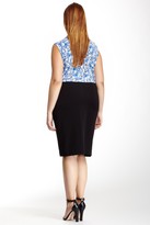 Thumbnail for your product : Jones New York Piped Slit Pencil Skirt (Plus Size)