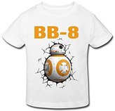 Thumbnail for your product : Seico Kids tee shirt Seico Stay Cute BB8 Robot T-shirt For Unisex Toddlers