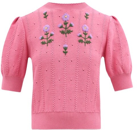 gucci pink sweater