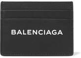 Balenciaga - Everyday Printed Textured-leather Cardholder - Black