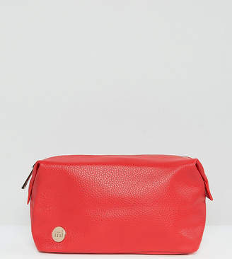 Mi-Pac Exclusive Scarlett Tumbled Faux Leather Wash Bag