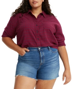 levi's plus size tops