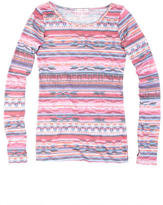 Thumbnail for your product : Delia's Laura Aztec Thumbhole Long-Sleeve