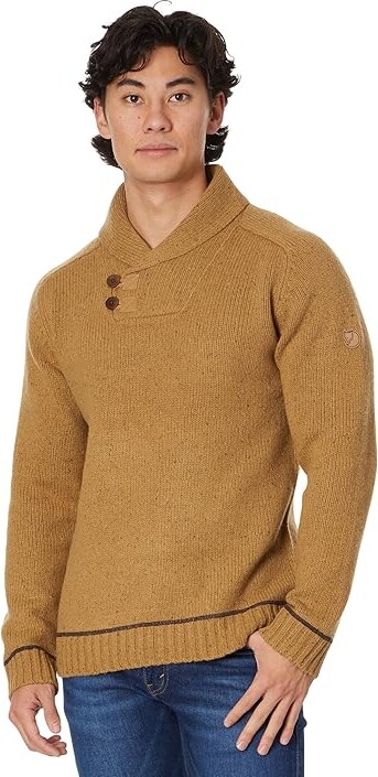 Fjallraven Lada Sweater Men's Sweater Buckwheat Brown : SM Polyamide/Wool