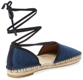 Thumbnail for your product : Frye Leo Denim Lace-Up Espadrille