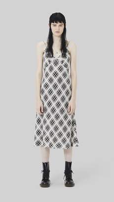 Marc Jacobs Plaid Strap Midi Dress