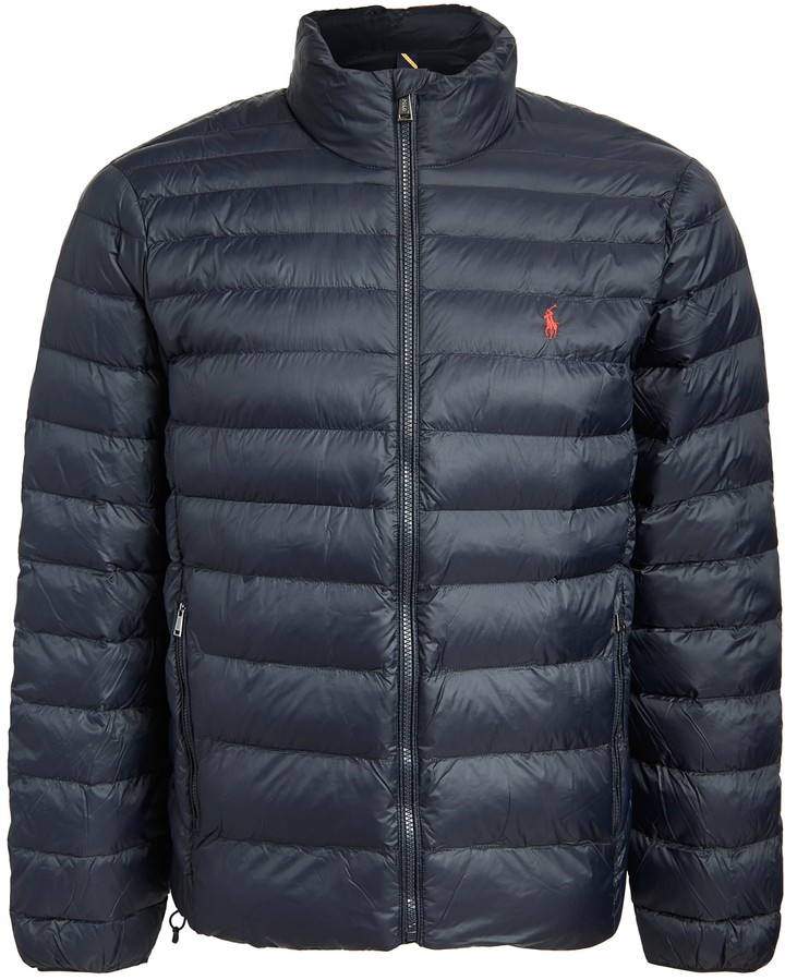 packable quilted down jacket ralph lauren