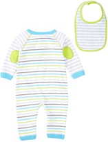 Thumbnail for your product : Absorba Panda Footie & Bib Set (Baby Boys)
