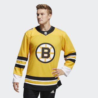 adidas Boston Bruins Adizero Reverse Retro Authentic Pro Jersey Yellow S (46)  Mens - ShopStyle